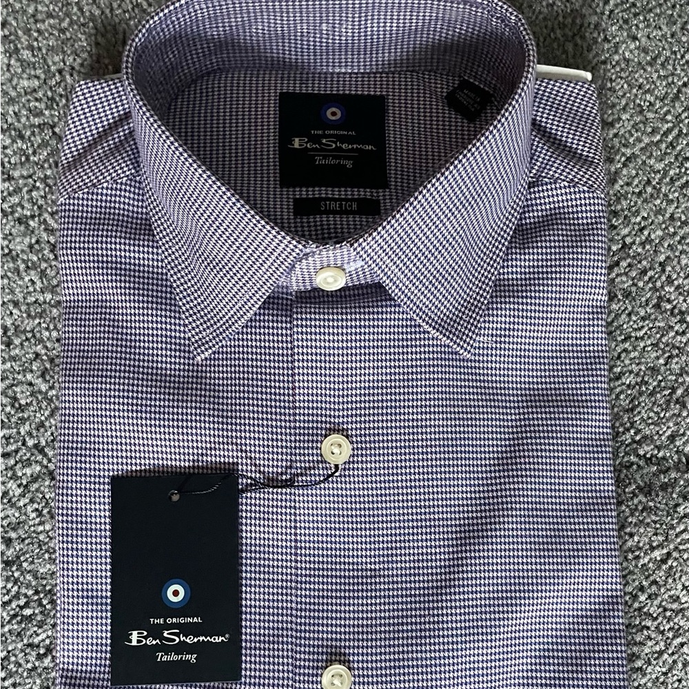 Ben Sherman stretch long sleeve dress shirt